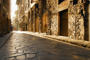 Street view in Florence