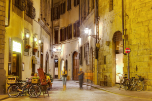 Street view in Florence